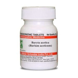Baryta acetica (Barium aceticum) — Trituration Tablets (LATT)