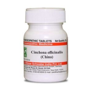 Cinchona officinalis (China) — Trituration Tablets (LATT)