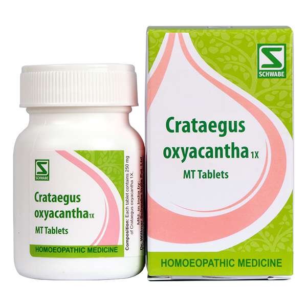 Schwabe Crataegus oxyacantha 1x MT tabs