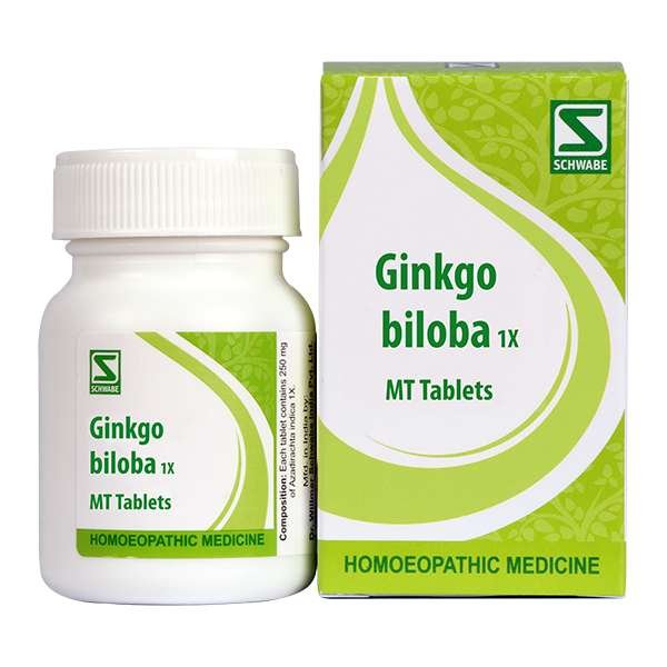 Schwabe Ginkgo biloba 1X