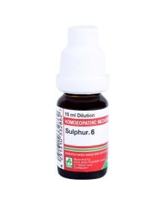 Sulphur — Homeopathic Dilution (ADEL)